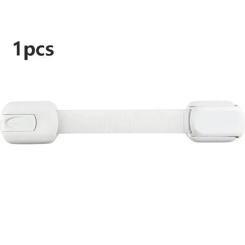 Baby Safe Straps Baby Safety Lock Drawer Child Safety Cabinet Locks Adhesive Cabinet Drawer Door Latches