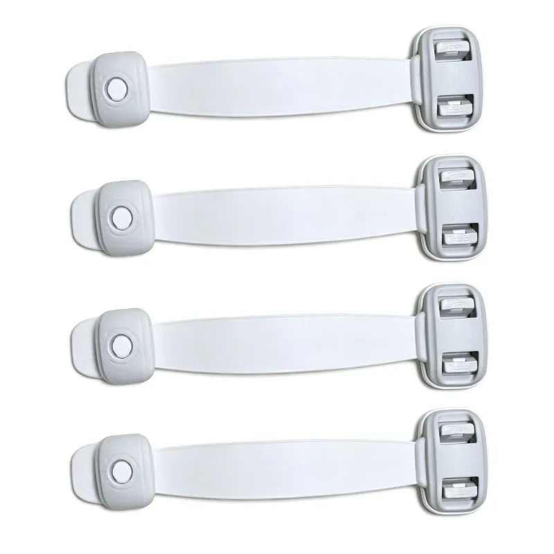 Multi-Function Baby Safety Drawer 1/2/3/4Pcs Door Lock lot Child Protection Anti-Pinch Cabinet Refrigerator Buckle Plastic C79