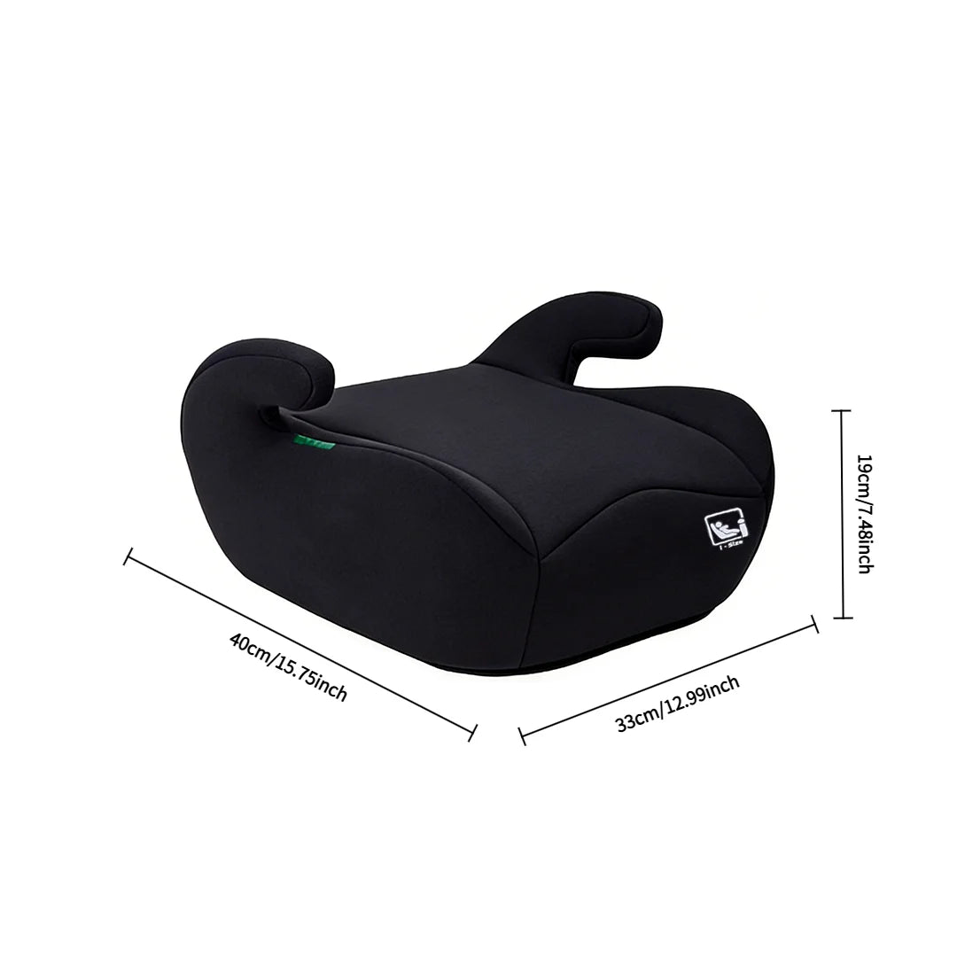 Lightweight Portable Backless Car Seat for Kids 4-12 Years Secure Belt Positioning Travel Booster Seat Comfortable for On-the-Go
