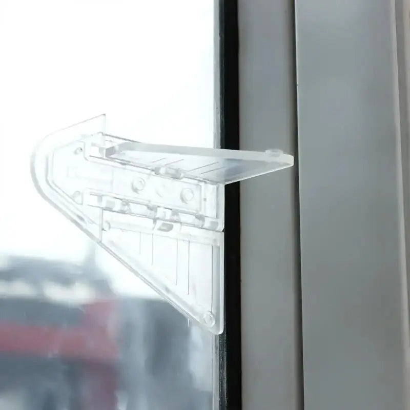 *Sliding Door Window Protection Lock Child Lock Safety Butterfly Sliding Locks Anti-Pinch Wardrobe Locking Children Protection