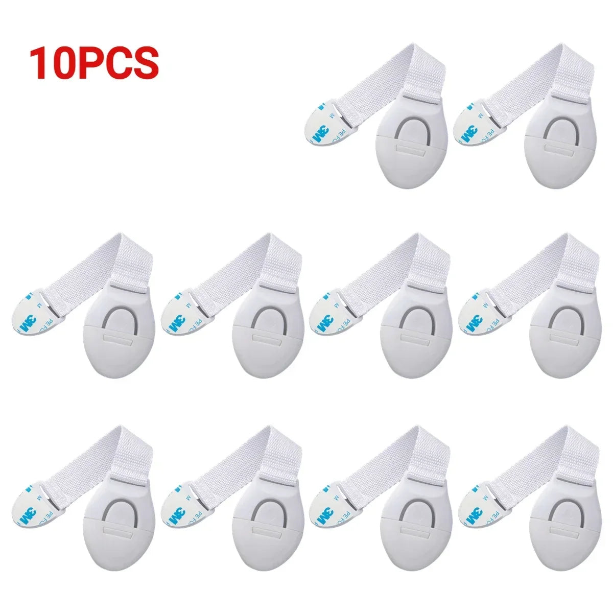 Child Safety Cabinet Lock Kids Security Protection Drawer Door Cabinet Lock Plastic Protection Baby Safety Door Lock