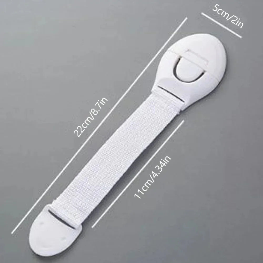 Child Safety Cabinet Lock Kids Security Protection Drawer Door Cabinet Lock Plastic Protection Baby Safety Door Lock