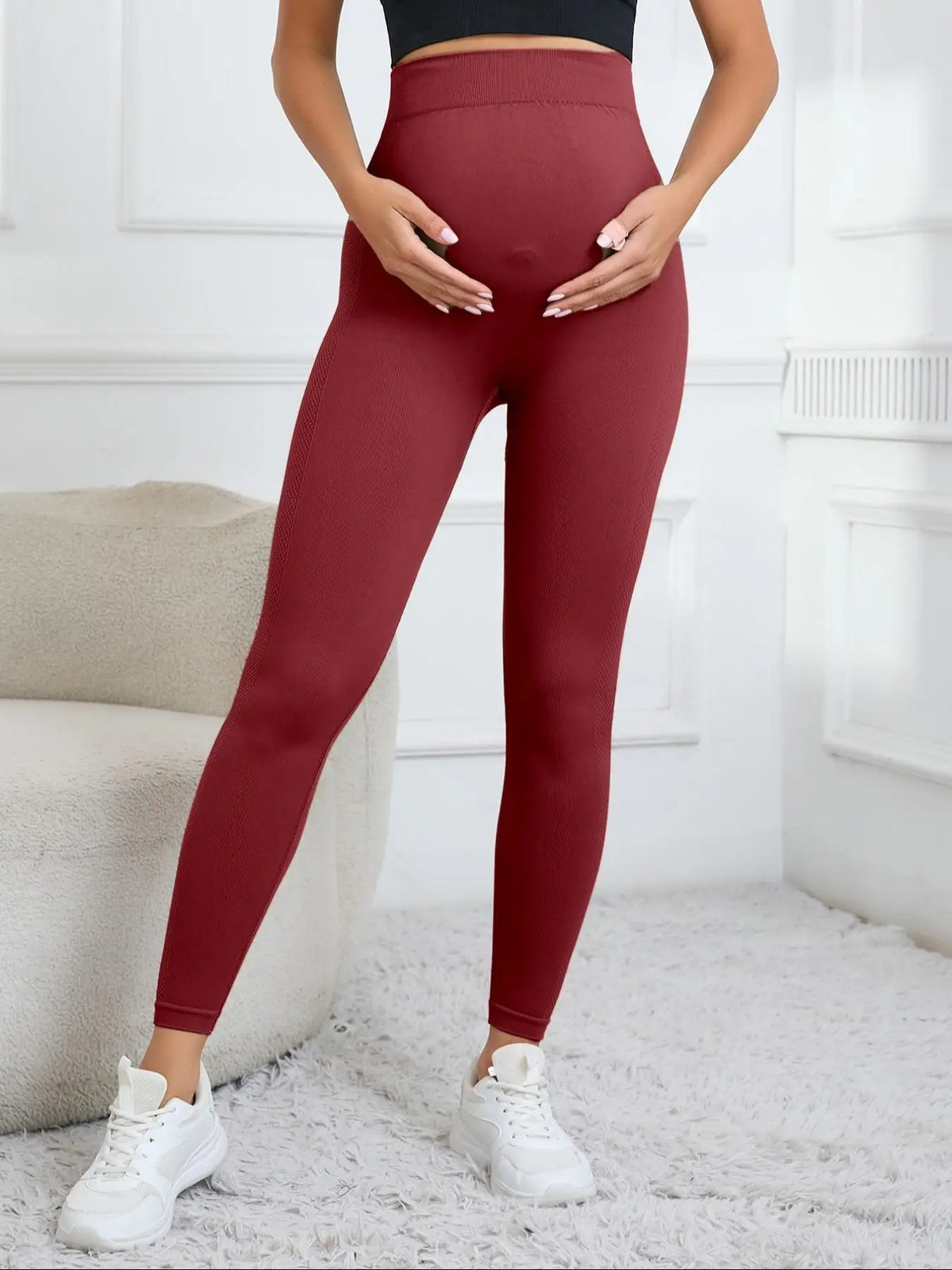 Womens Butterluxe Maternity Leggings Over Soft Workout Activewear Yoga Pregnancy