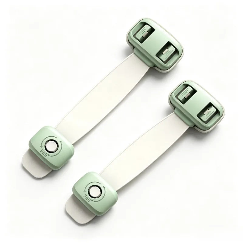 Multi-Function Baby Safety Drawer 1/2/3/4Pcs Door Lock lot Child Protection Anti-Pinch Cabinet Refrigerator Buckle Plastic C79