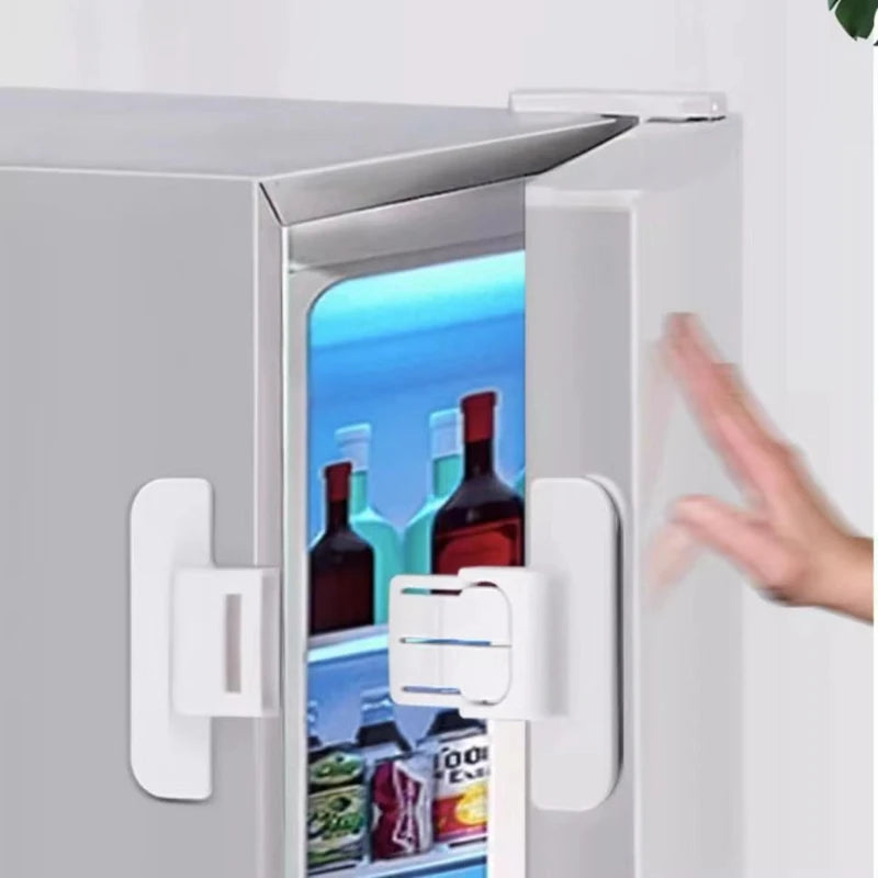 2/5Pcs Baby Safety Refrigerator Lock Cabinet Door Locker Buckle Home Kids Security Protection Anti-Open Water Dispenser Locks