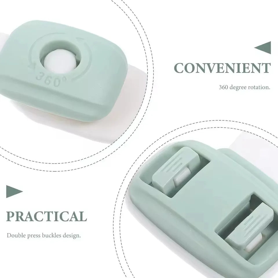 Multi-Function Baby Safety Drawer 1/2/3/4Pcs Door Lock lot Child Protection Anti-Pinch Cabinet Refrigerator Buckle Plastic C79