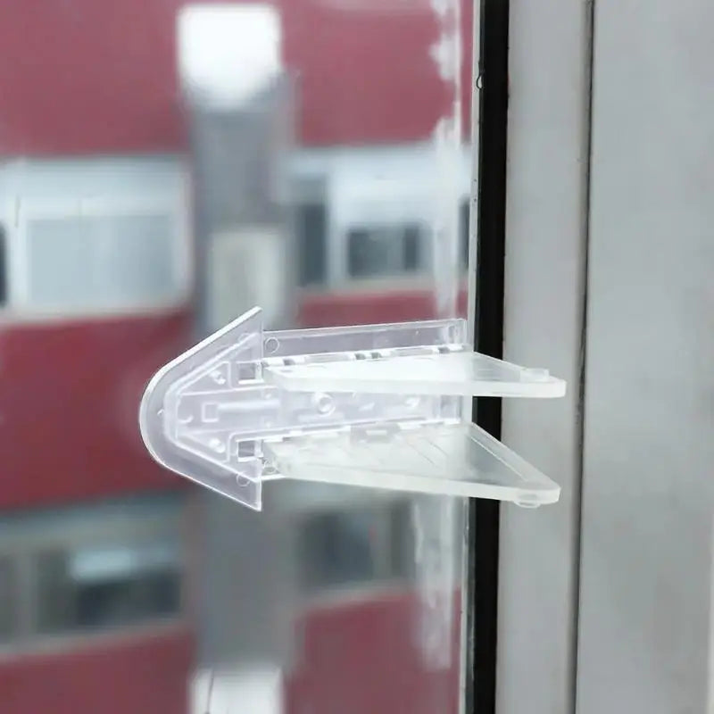 *Sliding Door Window Protection Lock Child Lock Safety Butterfly Sliding Locks Anti-Pinch Wardrobe Locking Children Protection