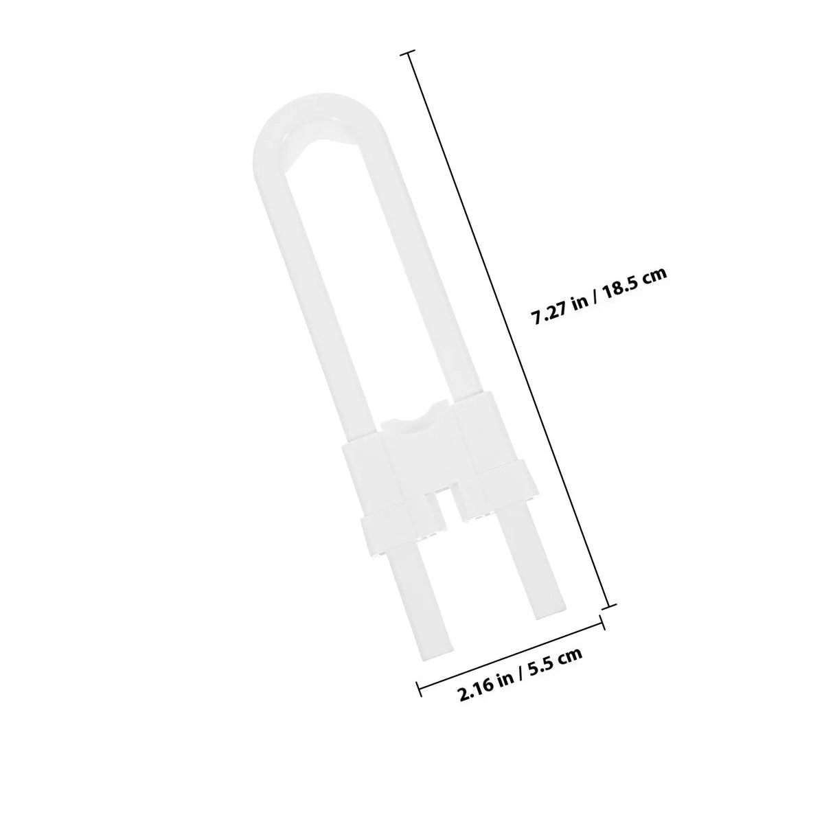 8Pcs Sliding Safety Latch Lock Childproof Cabinet Latch for Home Baby Proofing Kitchen Bathroom Furniture Appliances Pet