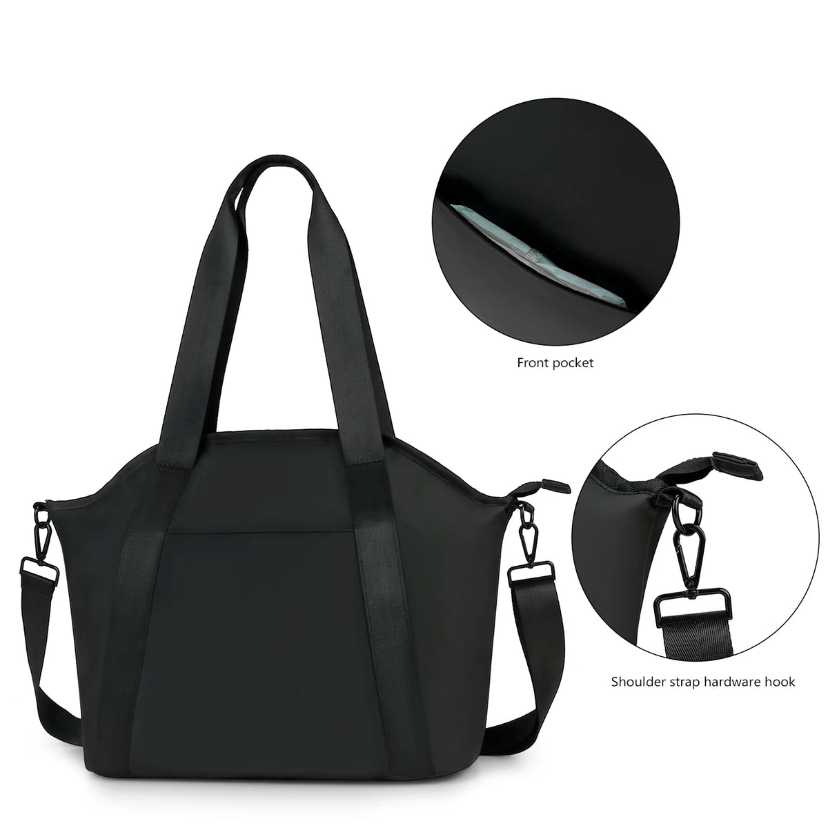 One shoulder hand-held mommy bag, baby travel supplies storage, waterproof mommy storage bag