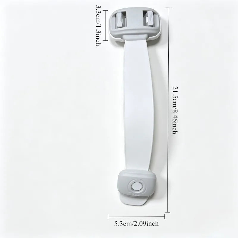 Multi-Function Baby Safety Drawer 1/2/3/4Pcs Door Lock lot Child Protection Anti-Pinch Cabinet Refrigerator Buckle Plastic C79
