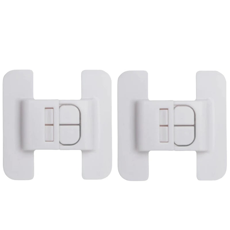 2/5Pcs Baby Safety Refrigerator Lock Cabinet Door Locker Buckle Home Kids Security Protection Anti-Open Water Dispenser Locks
