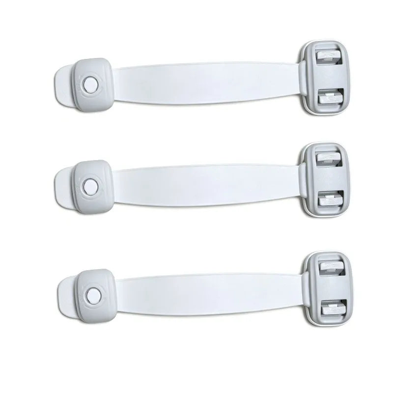Multi-Function Baby Safety Drawer 1/2/3/4Pcs Door Lock lot Child Protection Anti-Pinch Cabinet Refrigerator Buckle Plastic C79