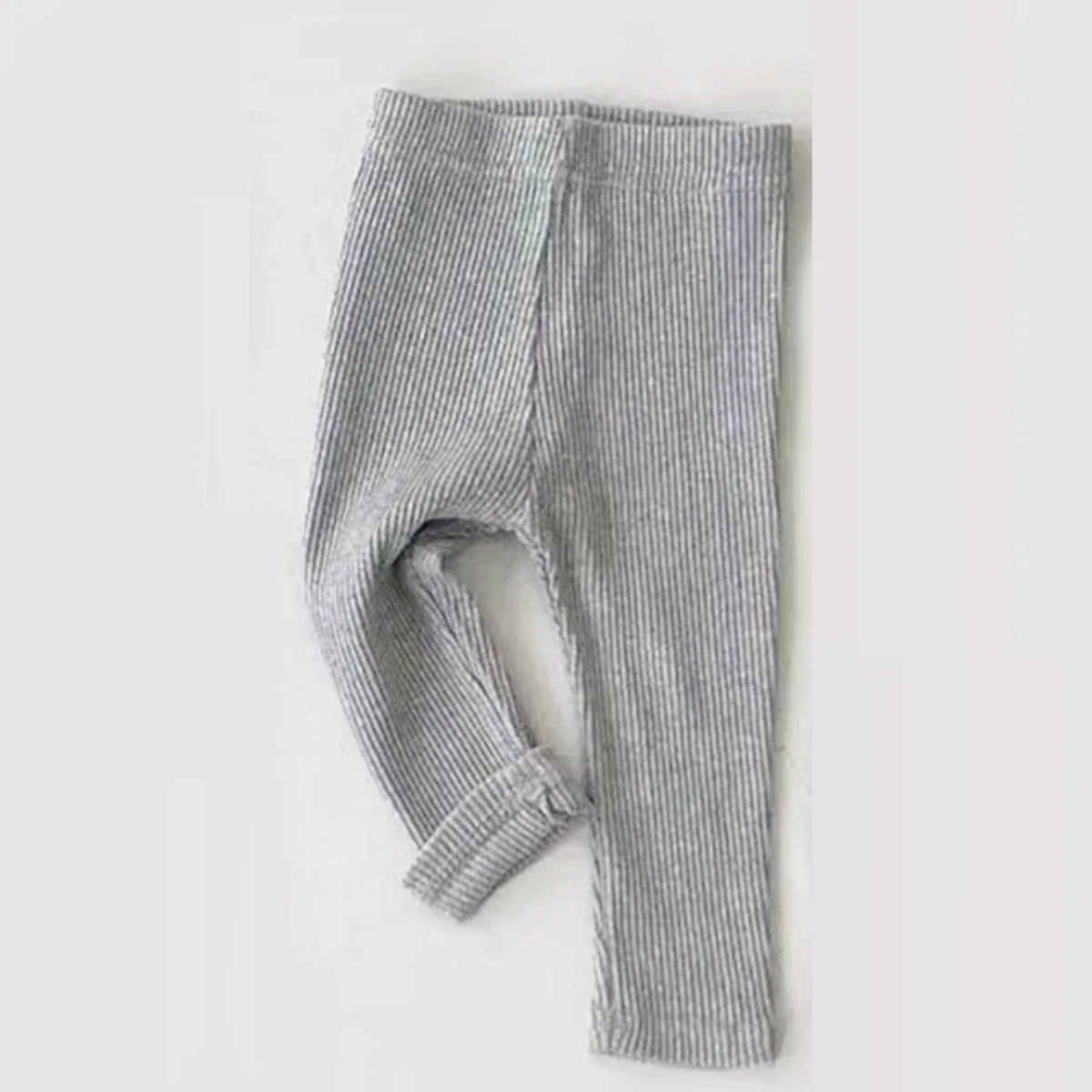 Baby Solid Leggings Girls All-match Striped Skinny Pants Kids Cotton Elasticity Slim Pants Newborn Boy Stretch Trousers